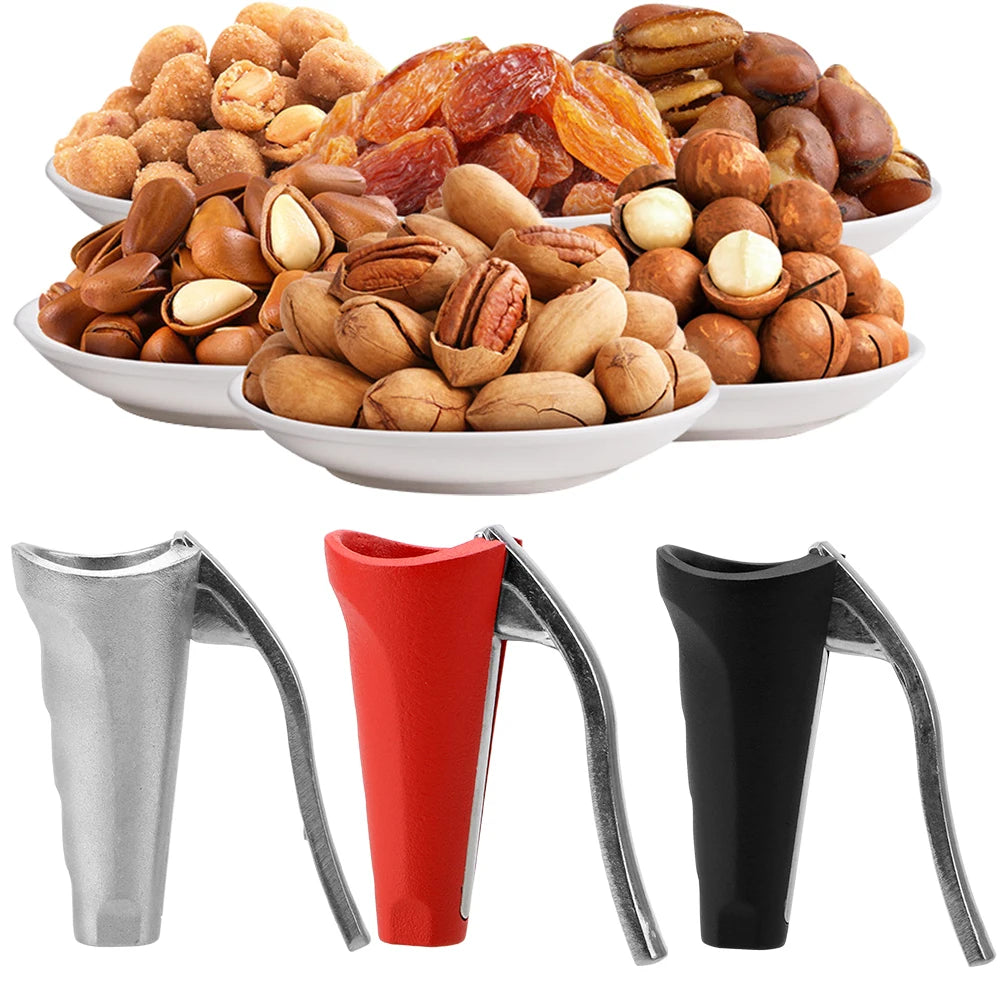 Hazelnut Walnut Pliers Zinc Alloy Kitchen Tools Funnel Shape Sheller Opener Cutter Clamp Plier Quick Chestnut Gadgets Clip