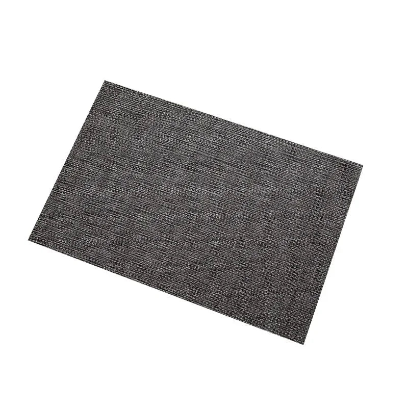 2/4/6PCS Place Mats Washable Easy To Clean Vinyl Dining Table Pads Durable PVC Weave Table Mats for Camp Party Hotel Home Decor