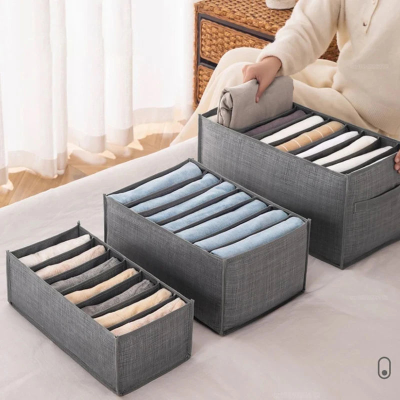 Underwear Bra Organizer Storage Box Panties Socks Storage Boxes Wardrobe Clothes Organizer Drawers Separator Boxes