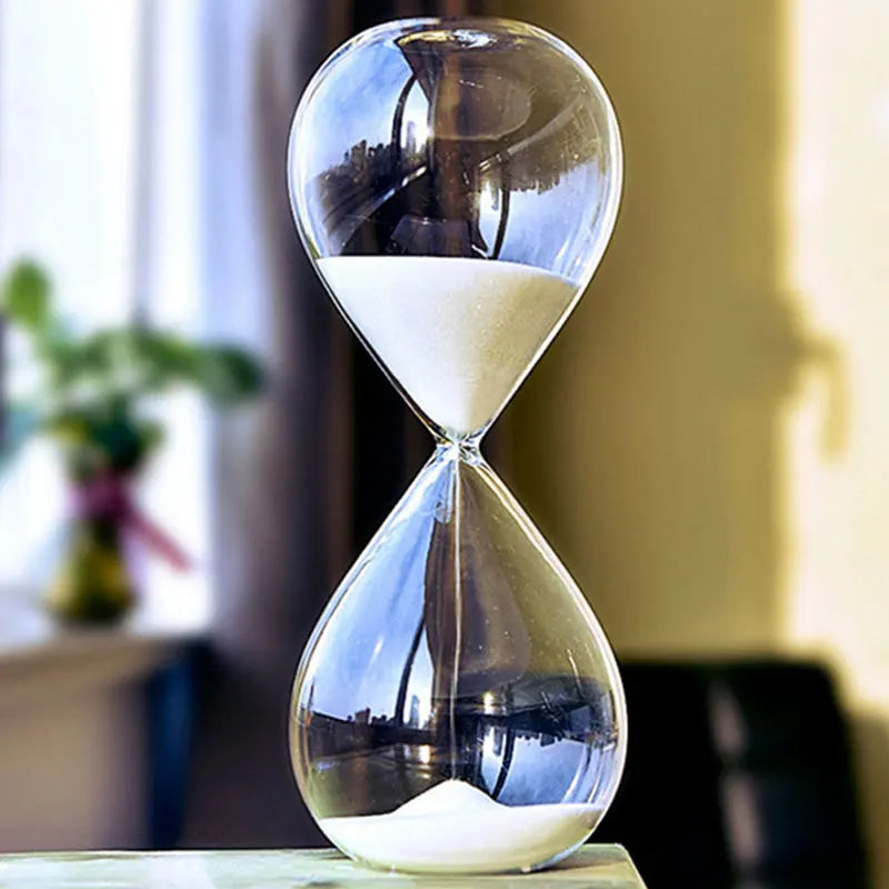 5 min Creative Sand Clock Hourglass Timer Gifts Color Random as Delicate Home Decorations