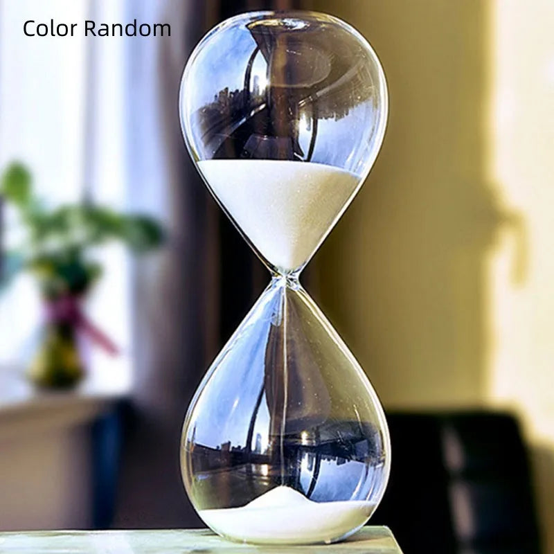 5 min Creative Sand Clock Hourglass Timer Gifts Color Random as Delicate Home Decorations