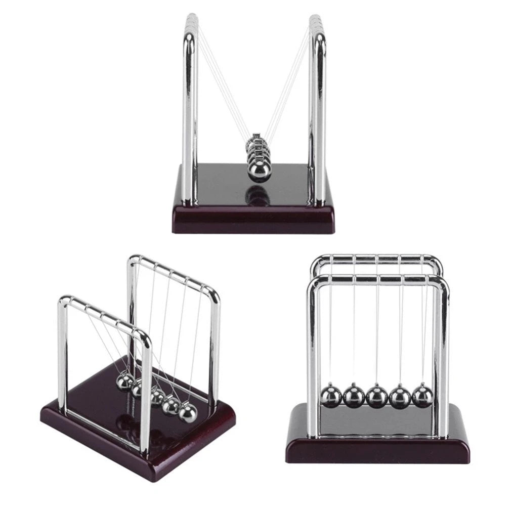 Newton Cradle Balance Steel Balls School Teaching Supplies Physics Science Pendulum Desk Toy Gifts Home Decoration