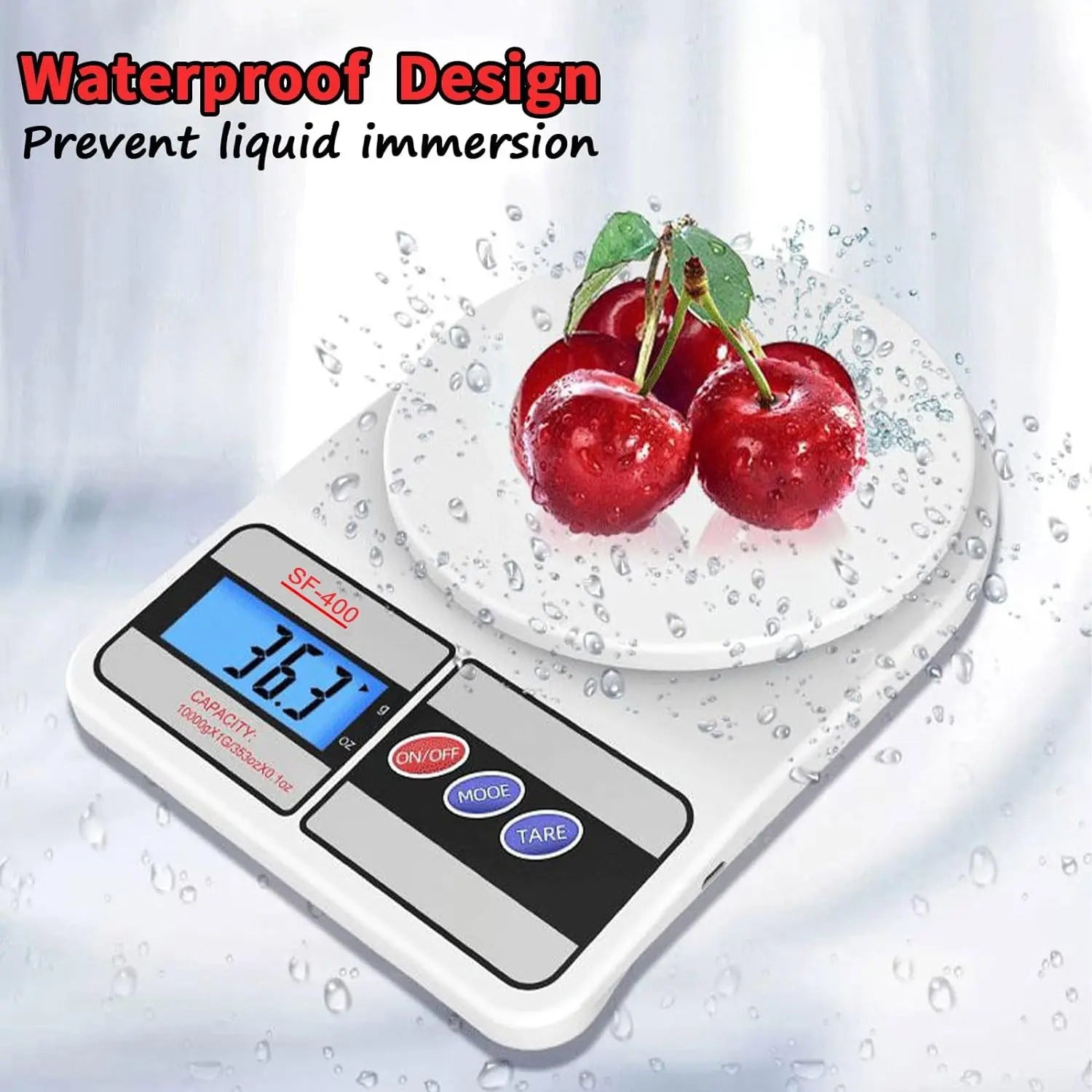 Digital Kitchen Scale LED Display 5kg/1g High-Precision Electronic Scales Home Jewelry Food Snacks Weighing Baking Tools