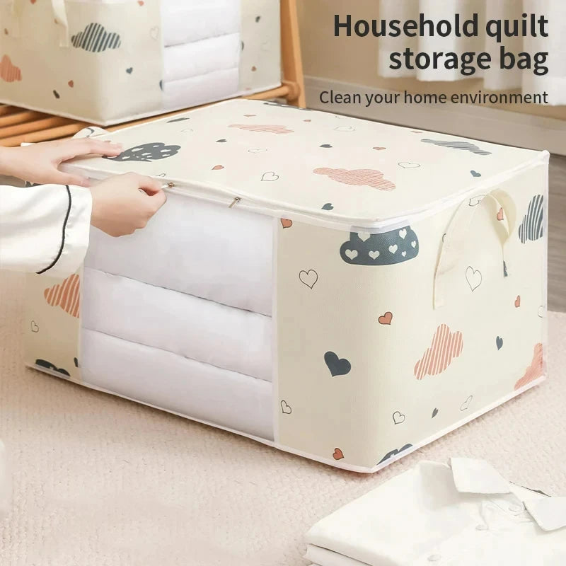 Quilt Storage Bag Multi-functional Dustproof Moistureproof Large-capacity Clothes Storage Bag Home Moving Organising Bag